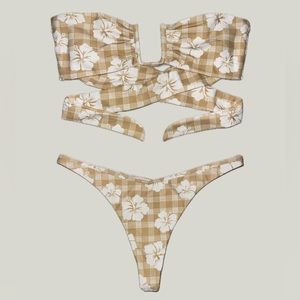 SOLD Benoa Swim Honey Palaka Set